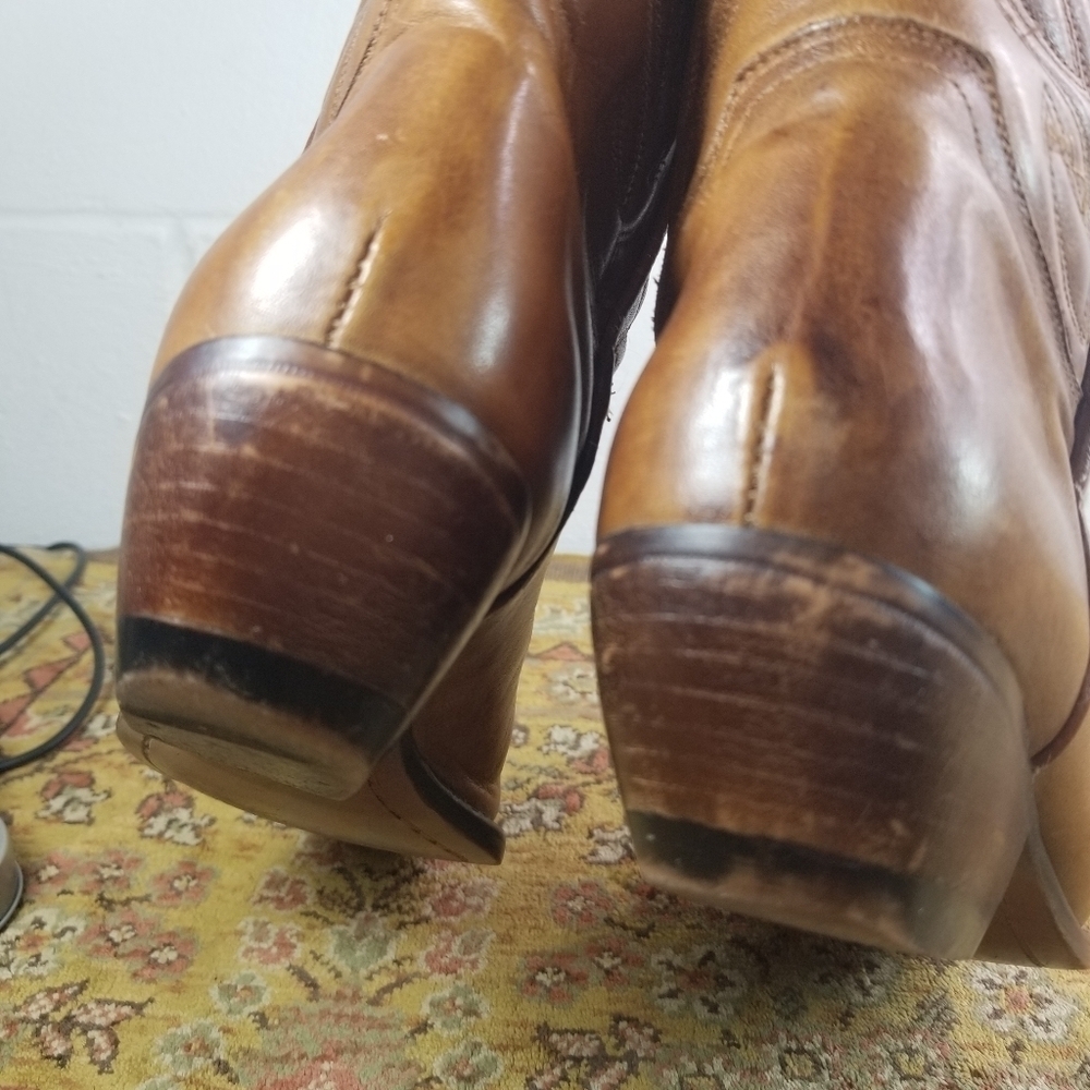 Guess by Georges Marciano leather cowboy boots - Picture 7 of 14